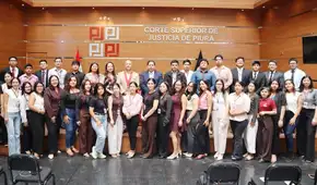 Supervisan ejecución del programa Secigra en la Corte Superior de Justicia de Piura