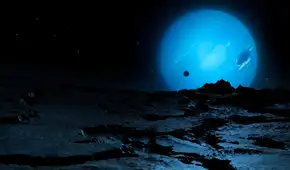 Una de las 16 lunas de Neptuno es distinta a las demás: la única superviviente de una gran colisión