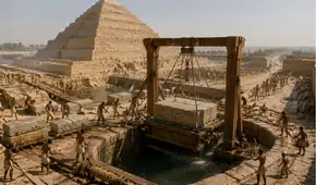 Estudio científico revela que un sistema hidráulico interno podría haber elevado bloques de hasta 100 toneladas en las pirámides de Egipto