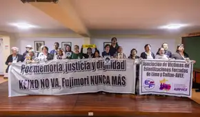 Familiares de víctimas: “Ante el peligro del poder absoluto del fujimorismo; ni nulo, blanco o viciado”