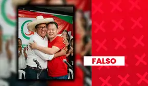 Imagen de Roberto Sánchez y Kenji Fujimori abrazándose es falsa: ha sido generada con inteligencia artificial