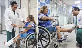 Medicos peruanos logran reconstruirle tobillo con titanio a mujer gracias a una innovadora técnica