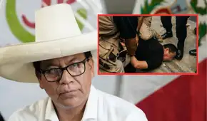 Resguardo de Roberto Sánchez detiene a hombre armado durante mitin en Huaral