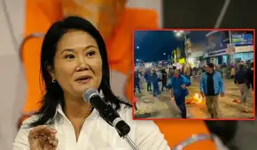 Rechazo masivo a Keiko Fujimori en Huancayo: PNP usa bombas lacrimógenas para dispersar a manifestantes