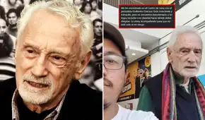 Periodista Guillermo Giacosa apareció perdido por calles de Lima: no portaba DNI ni celular que lo ayude a regresar a casa