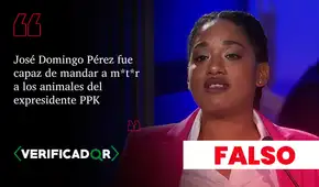 Es falso que el exfiscal José Domingo Pérez haya “mandado a matar” a los animales del expresidente PPK, como afirmó Rosangella Barbarán