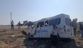 Panamericana Norte: cuatro muertos y múltiples heridos deja trágico despiste de miniván en Pacasmayo