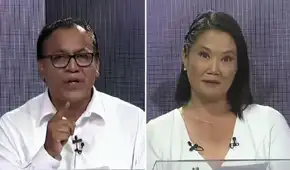 Roberto Sánchez le dice Keiko Fujimori “Yo sí sé respetar a mi madre” y ella le responde "poco hombre"