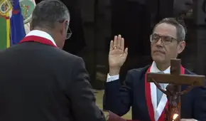 Helder Domínguez jura como nuevo presidente del Tribunal Constitucional en reemplazo de Luz Pacheco