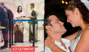Pamela Franco abandona Perú a solo horas del matrimonio entre Christian Domínguez y Karla Tarazona: se fue con Christian Cueva