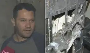 Padre se convierte en héroe al rescatar a su hijo en medio de voraz incendio en el Rímac: "Me guie por su voz"