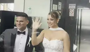 ¡Se dieron el sí! Karla Tarazona y Christian Domínguez sellaron su amor en una romántica boda por civil