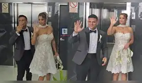 Christian Domínguez y Karla Tarazona ya son marido y mujer: así fue su romántica boda civil