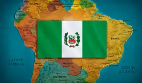 Esta bandera es casi idéntica a la del Perú y pertenece a otra ciudad de América Latina desde hace más de 50 años