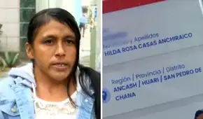 Mujer vive hace 15 años en Comas, pero le asignaron un local de votación en Áncash: “No conozco esa región”