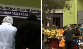 Comerciantes de mercado en Breña evalúan cerrar tras amenazas de extorsión: les exigen S/8.000 para no atacarlos