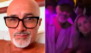 Carlos Alcántara es ampayado con mujer vinculada a un ampay de Christian Domínguez: se habrían besado en discoteca