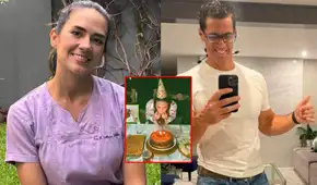 Joven veterinaria celebra su cumpleaños junto con Gustavo Salcedo y aclara: "Mi felicidad no depende de él"
