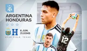 ¿A qué hora juega Argentina vs Honduras EN VIVO, amistoso internacional previo al Mundial 2026?