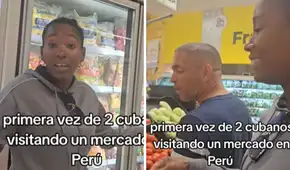 Cubanos quedan impactados tras entrar a supermercado en Perú y ver tantos alimentos: “Esto es el paraíso”