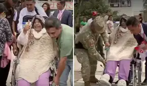 Con tanque de oxígeno y asistencia médica, señora acudió a votar en Carabayllo pese a su delicado estado de salud: "Estoy feliz"