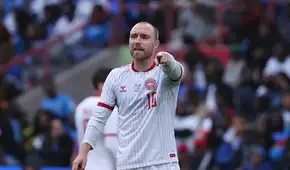 Christian Eriksen sufrió desmayo durante partido amistoso entre Dinamarca y Ucrania