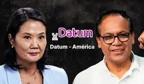 Flash Electoral Datum: Keiko Fujimori con 50,53% y Roberto Sánchez con 49,47% en los resultados de la segunda vuelta