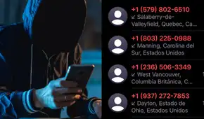 ¿Contestaste una llamada de Estados Unidos o del extranjero? PNP explica cómo delincuentes roban cuentas y toman control de celulares