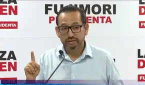 Jefe de personeros de Fuerza Popular: "Todo lo que está contabilizando la ONPE también lo tenemos"