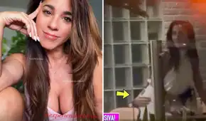 Vanessa Terkes es captada con misterioso hombre: discuten en la calle y terminan en un hotel