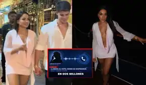 Onelia Molina y modelo venezolano habrían dormido juntos en suite presidencial de más de S/2,000 la noche: Magaly Medina muestra pruebas