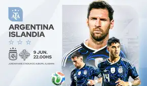 Argentina vs Islandia EN VIVO: hora y canal del amistoso internacional previo al Mundial 2026