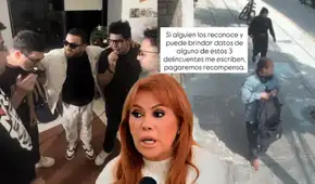 Roban a trabajador de Magaly Medina y ofrecen recompensa para capturar a los presuntos delincuentes: "Si alguien los conoce..."