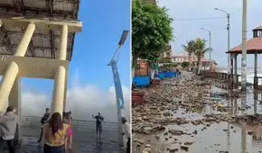 Marina de Guerra prevé que oleaje anómalo se extienda en la costa peruana hasta el 16 de junio