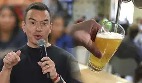 Presidente de Ecuador anuncia baja del 20% en el precio de la cerveza durante el Mundial de Fútbol 2026