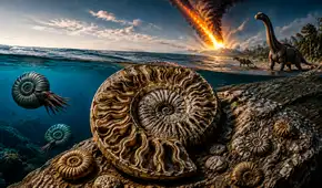 Los animales marinos que se extinguieron junto a los dinosaurios y aún reconstruyen la historia de la Tierra con sus fósiles