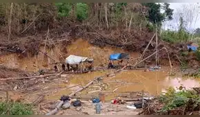 Golpe a la minería ilegal: destruyen maquinaria valorizada en más de S/ 14 millones