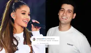 Ariana Grande causa revuelo con peculiar pedido al hijo de Alfredo Benavides en redes: "¿Me prestas esto, por favor?"