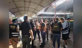 Tiroteo y tensión en Mercado de Frutas de La Victoria: Cuatro detenidos, 2 de ellos heridos de bala