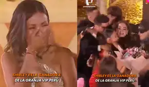¡Absoluta ganadora! Shirley Arica se llevó los S/100.000 de ‘La granja VIP Perú’ tras derrotar a Pamela López en infartante final