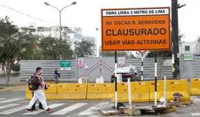 Cierran tramo de la avenida Colonial desde el 15 de junio: estos serán los desvíos por obras de la Línea 2 del Metro