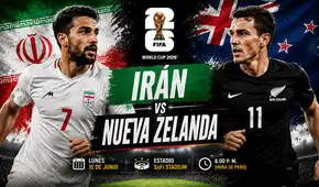Irán - Nueva Zelanda: a qué hora juegan y dónde ver el partido por el Mundial 2026