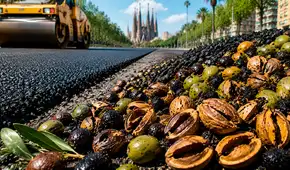 Es oficial: Barcelona busca transformar sus calles con residuos de aceituna para reducir un 76% las emisiones de CO2