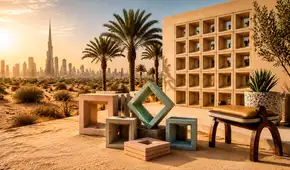 Un tesoro oculto en el desierto de Emiratos Árabes: arquitectos transforman la arena en ladrillos de valor millonario