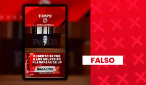 Es falso que Roberto Sánchez protagonizara una pelea en plenaria de Juntos por el Perú
