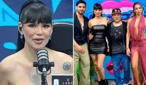 Angie Jibaja es presentada como conductora de pódcast y promete revelar secretos de su vida: “Voy a atreverme a decirlas”