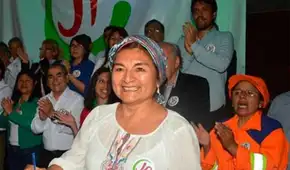 Tesorera de Juntos por el Perú es Luzmila Ayay y no la congresista Marleny Portero