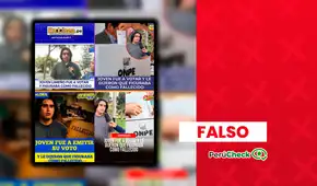 Joven elector no fue registrado como fallecido ni se le impidió votar en Surco