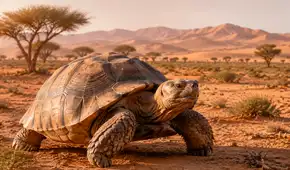 Plantar árboles no es suficiente para frenar el desierto en África: soltaron 500 tortugas y esto ocurrió 5 años después