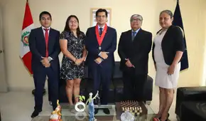 Secretario de la FENASIPOJ coordina Plan de Trabajo con el Presidente de la Corte de Piura